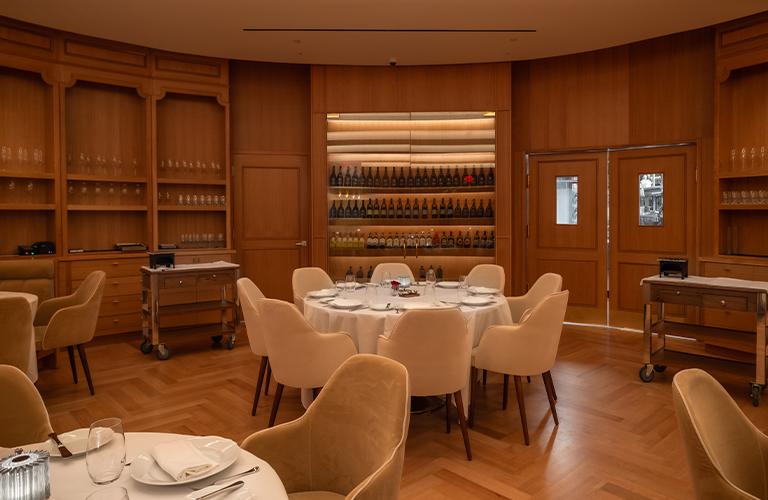 Castell’s Brooklyn private dining space with refined Italian kosher cuisine Private dining room at Castell’s, a kosher Italian restaurant in Brooklyn