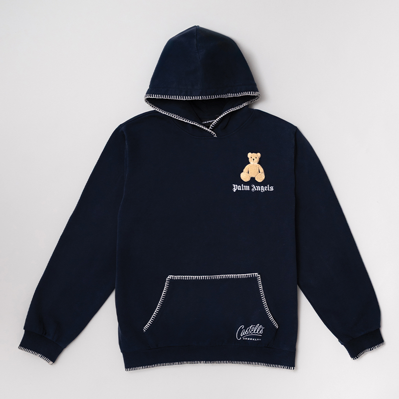 Palm Angels x Castell's cotton fleece hoodie (unissex)